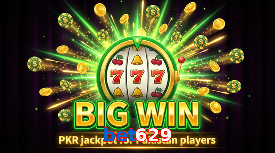 Big win animation on Bet629 slot game